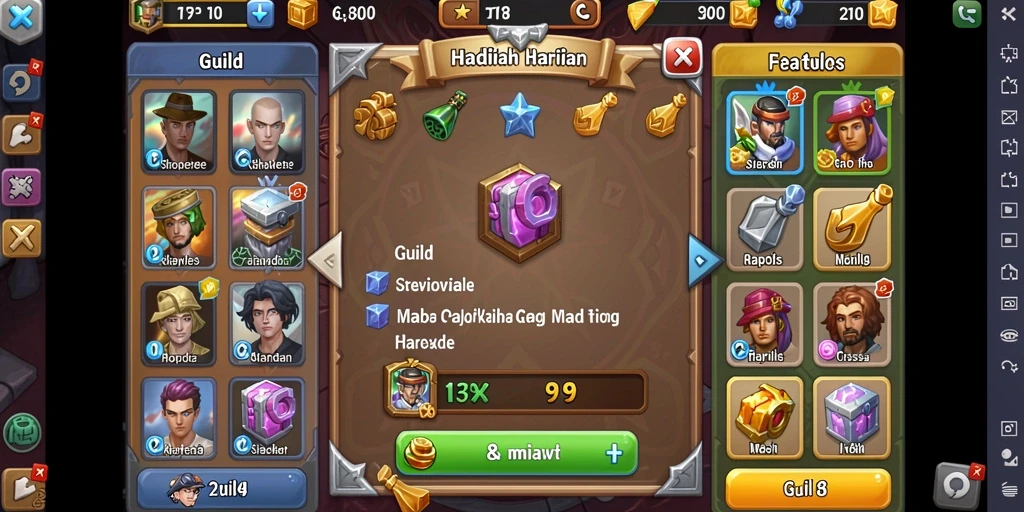 Beragam mesin slot dengan jackpot besar.