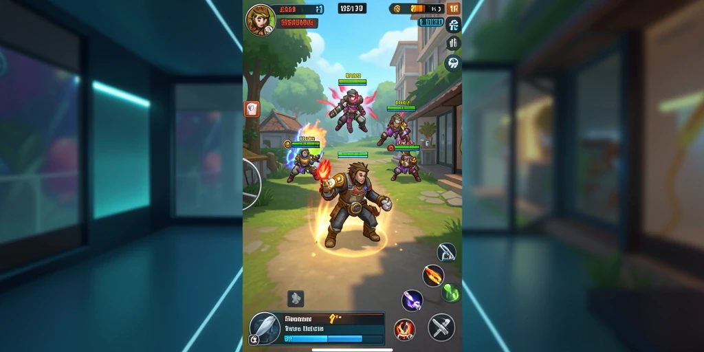 Tangkapan layar menunjukkan interface permainan yang intuitif.