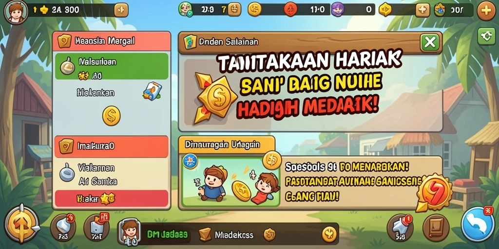 Level yang bervariasi dengan tantangan menarik.