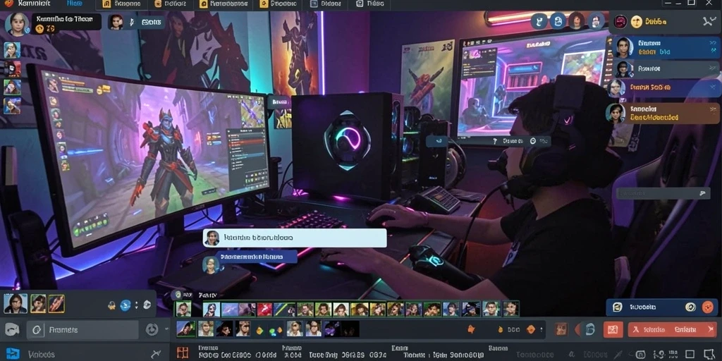 Tangkapan layar menampilkan mode multiplayer yang seru.