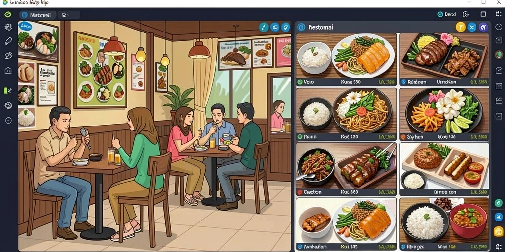 Tampilan karakter yang bisa dipilih di PAKDE4D.
