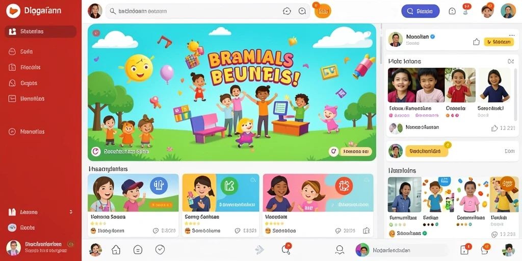 Berbagai tantangan menarik di setiap level.